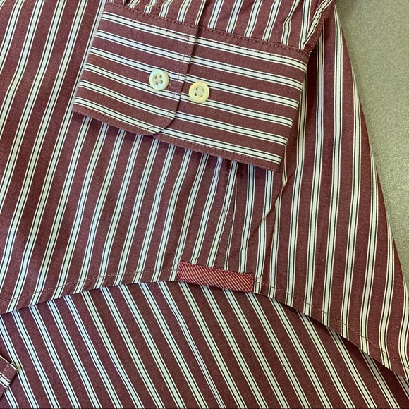 Banana Republic Classic Fit Striped Dress Shirt - Picture 4 of 9